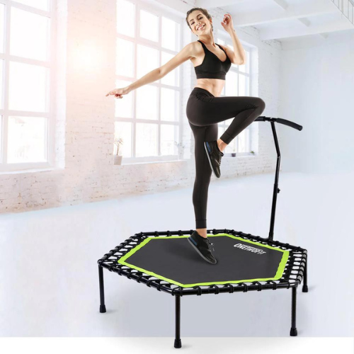 The ONETWOFIT rebounder trampoline