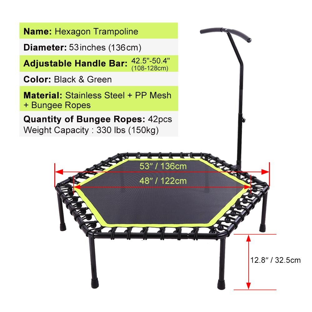 information about the ONETWOFIT Rebounder 